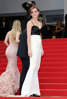 Emma Watson  posing for cameras at 2013 Cannes Film Festival
