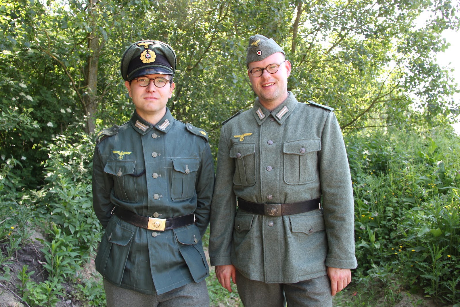 Marine Artillerie Abteilung 204 Different kind of uniforms