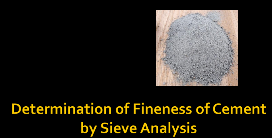 fineness of cement pdf