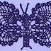 Patrón: Nueva mariposa bellísima al crochet !!!