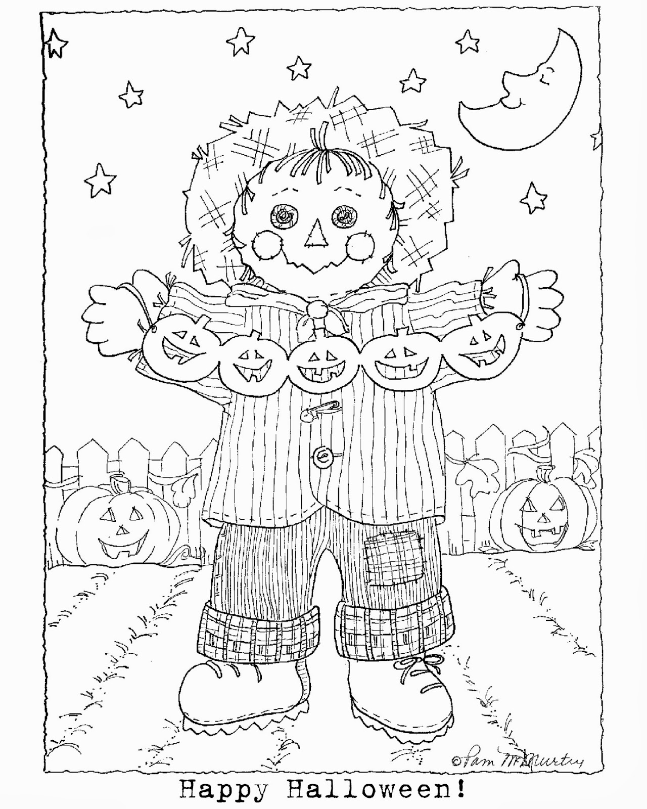 32 Free Coloring Pages To Download HAPPY HALLOWEEN
