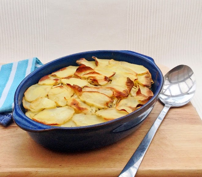 The Crispy Crouton Boulangere Potatoes