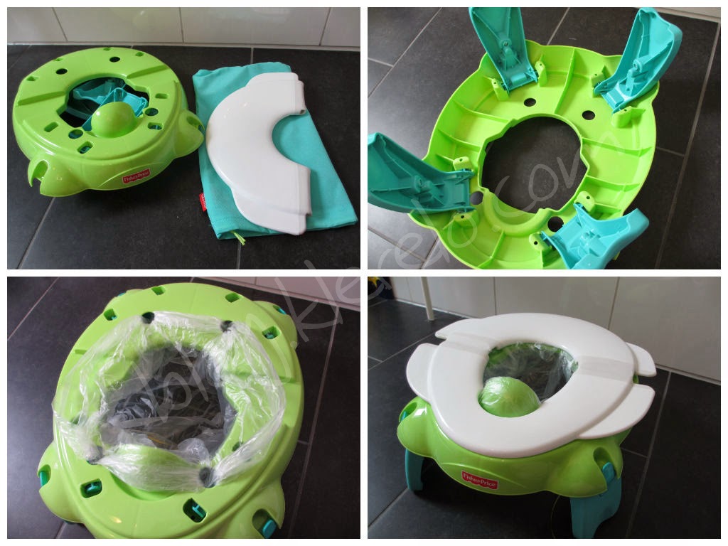 FisherPrice 2in1 Portable Potty le pot de voyage compact et
