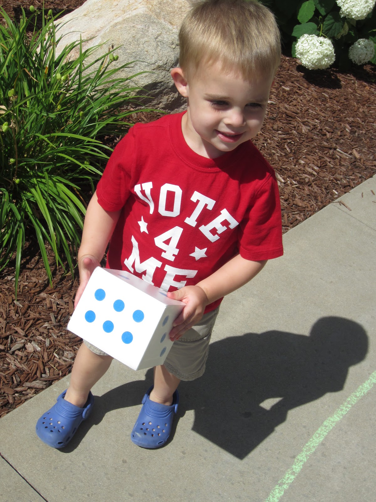 Relentlessly Fun, Deceptively Educational Driveway Dice Roll Board Game