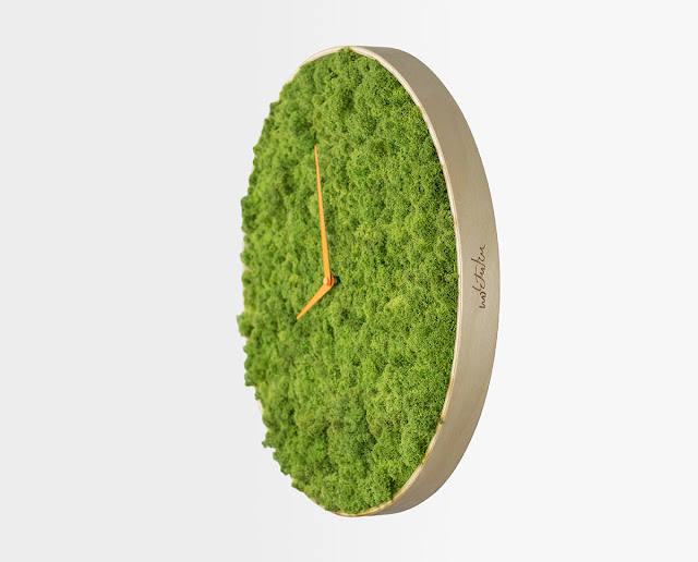 moss clock by noktuku