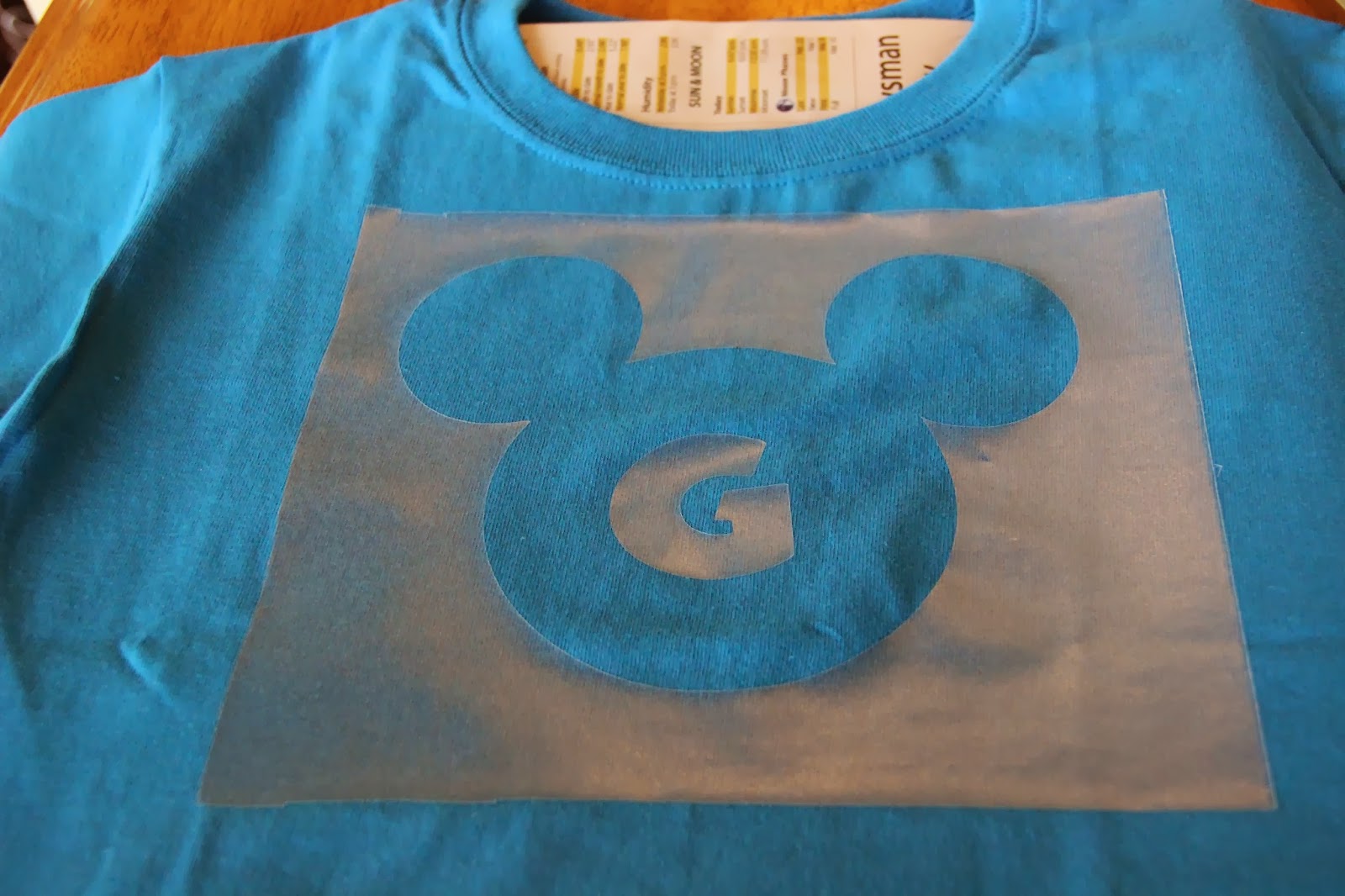 Purple Paradise Creations Stencil Challenge Bleached Disney Shirts
