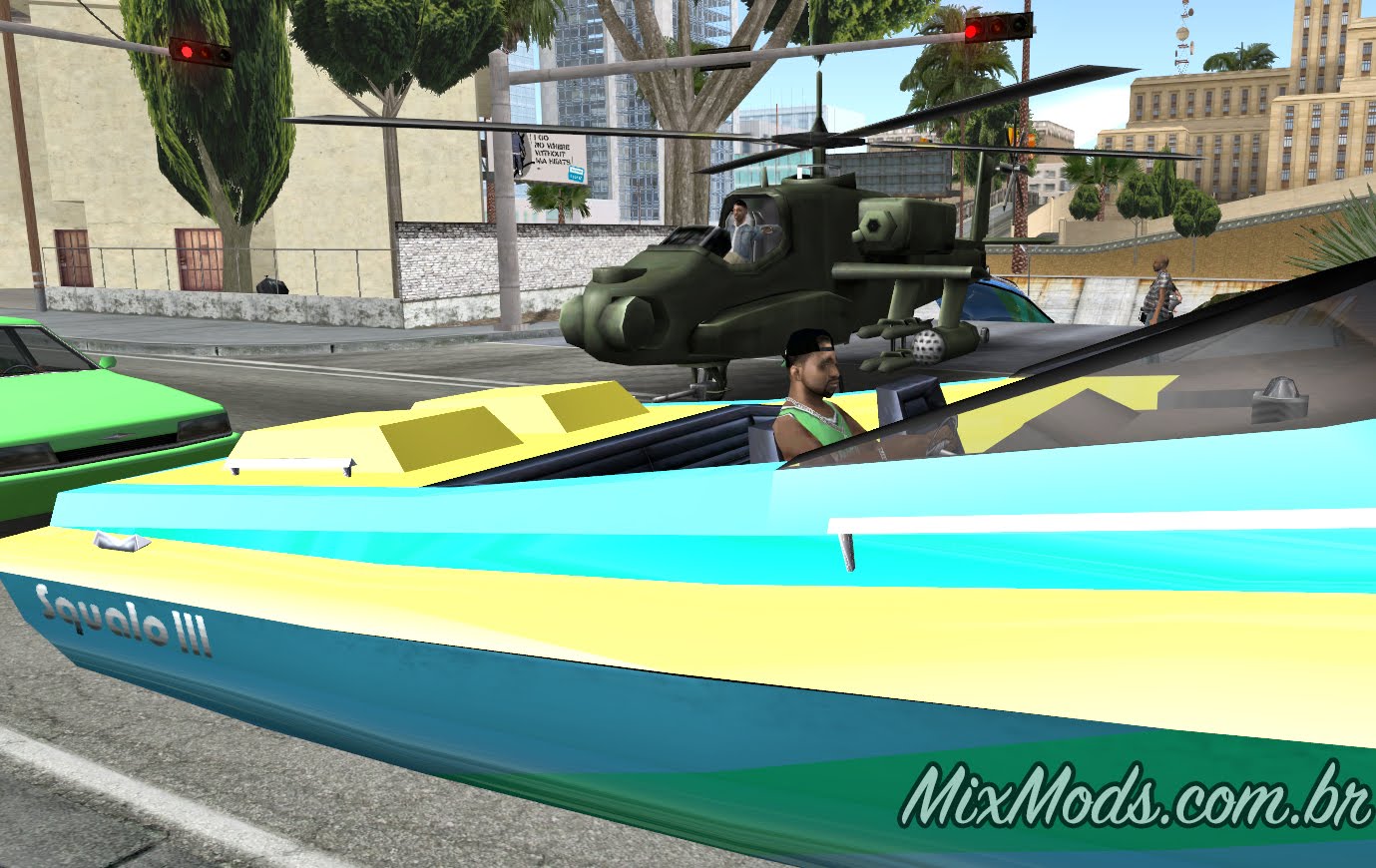 Barco Squalo GTA San Andreas