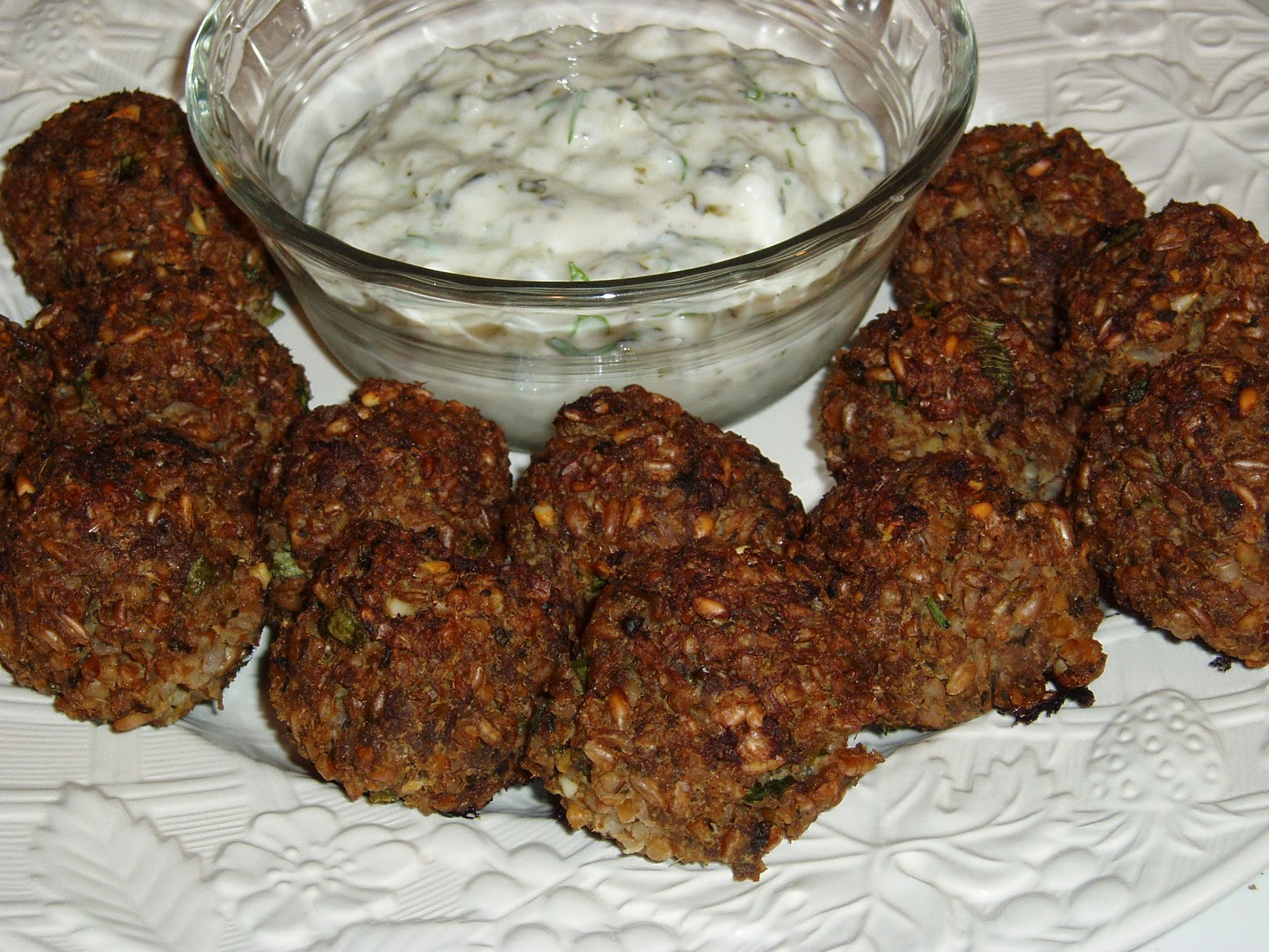 What's for Dinner? Turkish Meatballs with CucumberYogurt Dipping