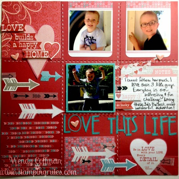 Stamping Rules! Day 20 Love This Life