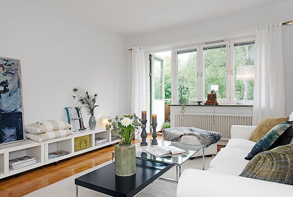 UN APARTAMENTO DE ESTILO ESCANDINAVO MUY CHIC | María Rodríguez