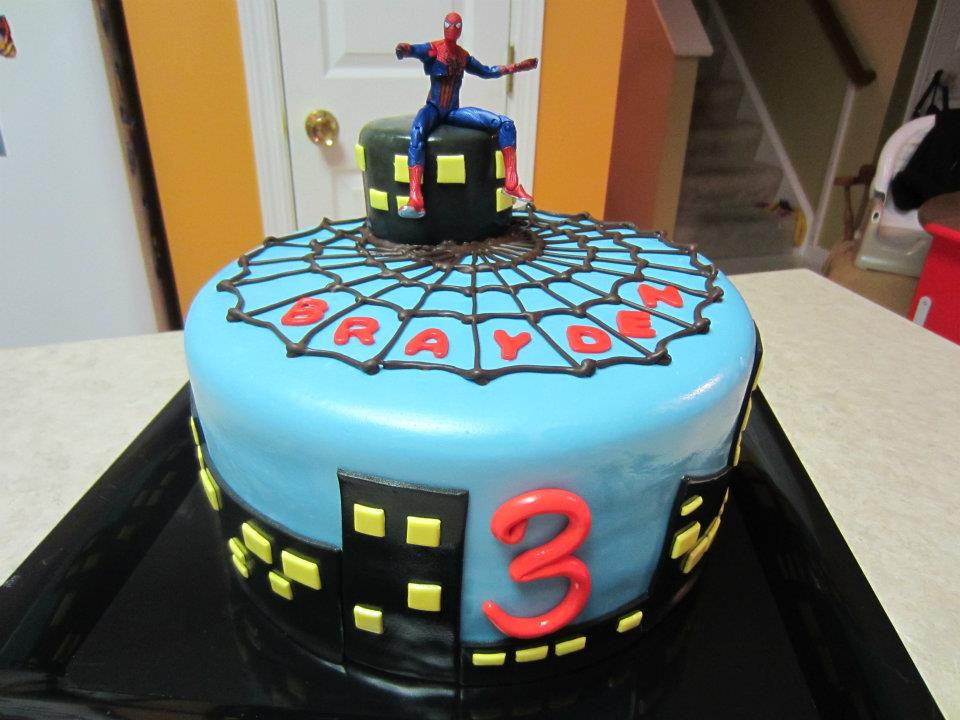 Treats By Christi Spiderman Cakes