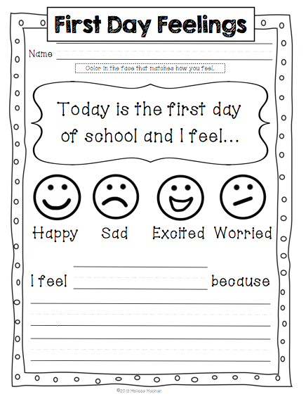 First Day Jitters Worksheets Free Worksheets Library ... First Day Jitters Worksheets Free Worksheets Library ...