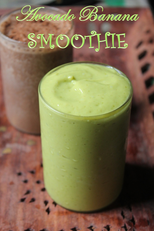Avocado Banana Smoothie Recipe Avocado and Banana Breakfast Smoothie