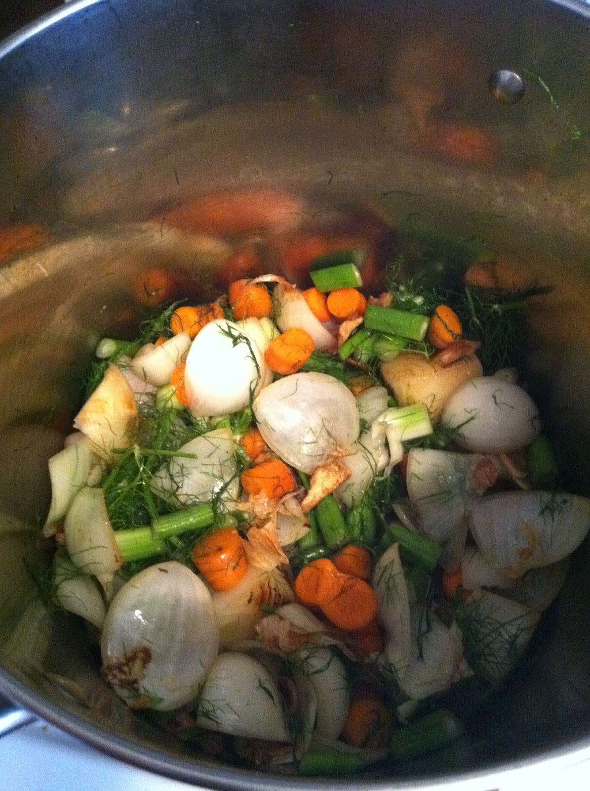 The Curried Cook Rich Dark Chicken Stock