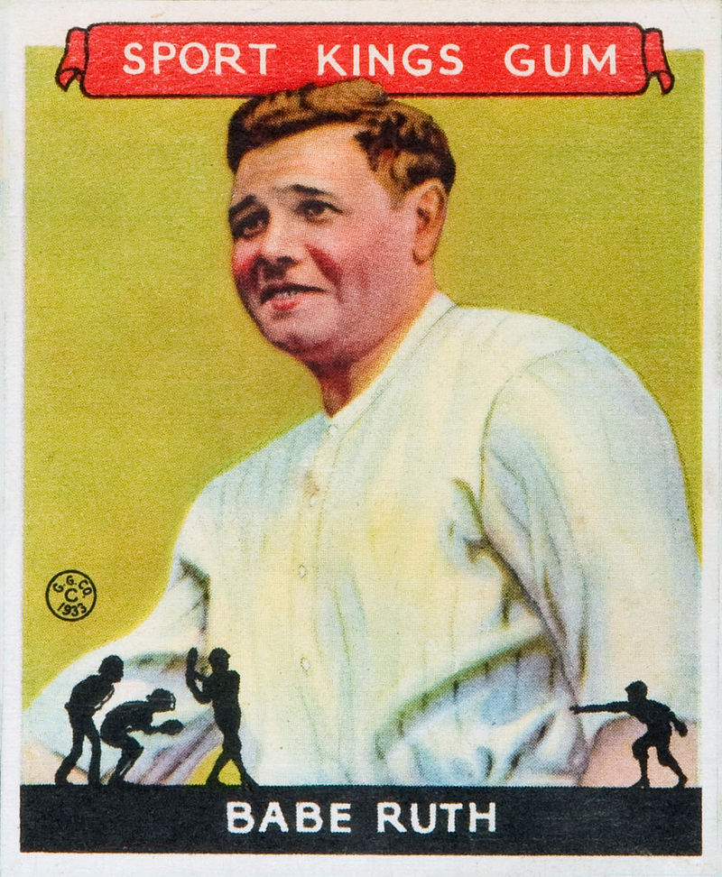 1933 Goudey Sport Kings baseball card