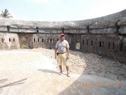 Inside the Bastion of Arnala Fort.