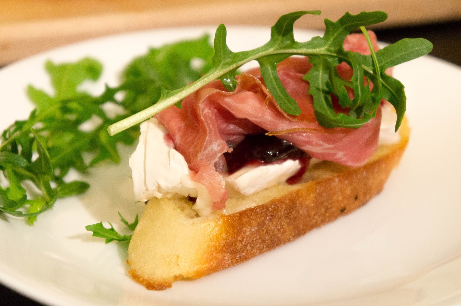 Smart Cookie Brie, Prosciutto, and Cherry Sandwiches