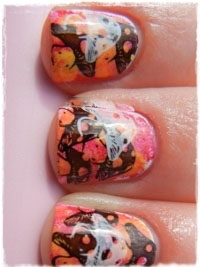 para unha Tutorial Decoração de unhas com Esponja e Carimbo nails Tutorial Decoração de unhas com Esponja e Carimbo