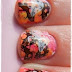 Decoração de unhas com Esponja e Carimbo