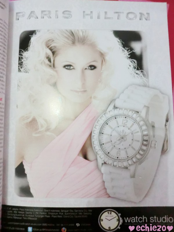 Lolita Everyday: Paris Hilton - Pink Watch