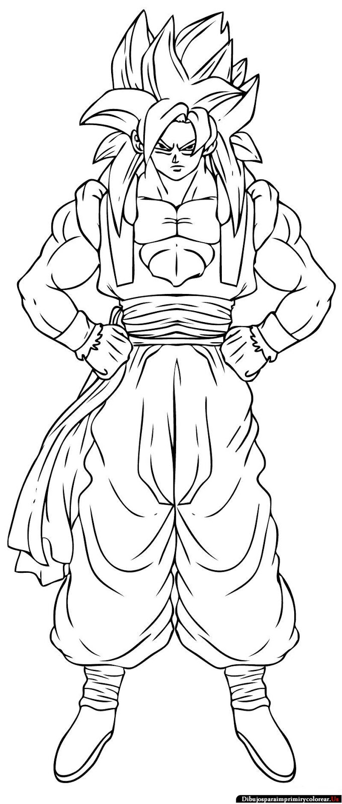Dibujos de dragon ball gt para imprimir - Imagui
