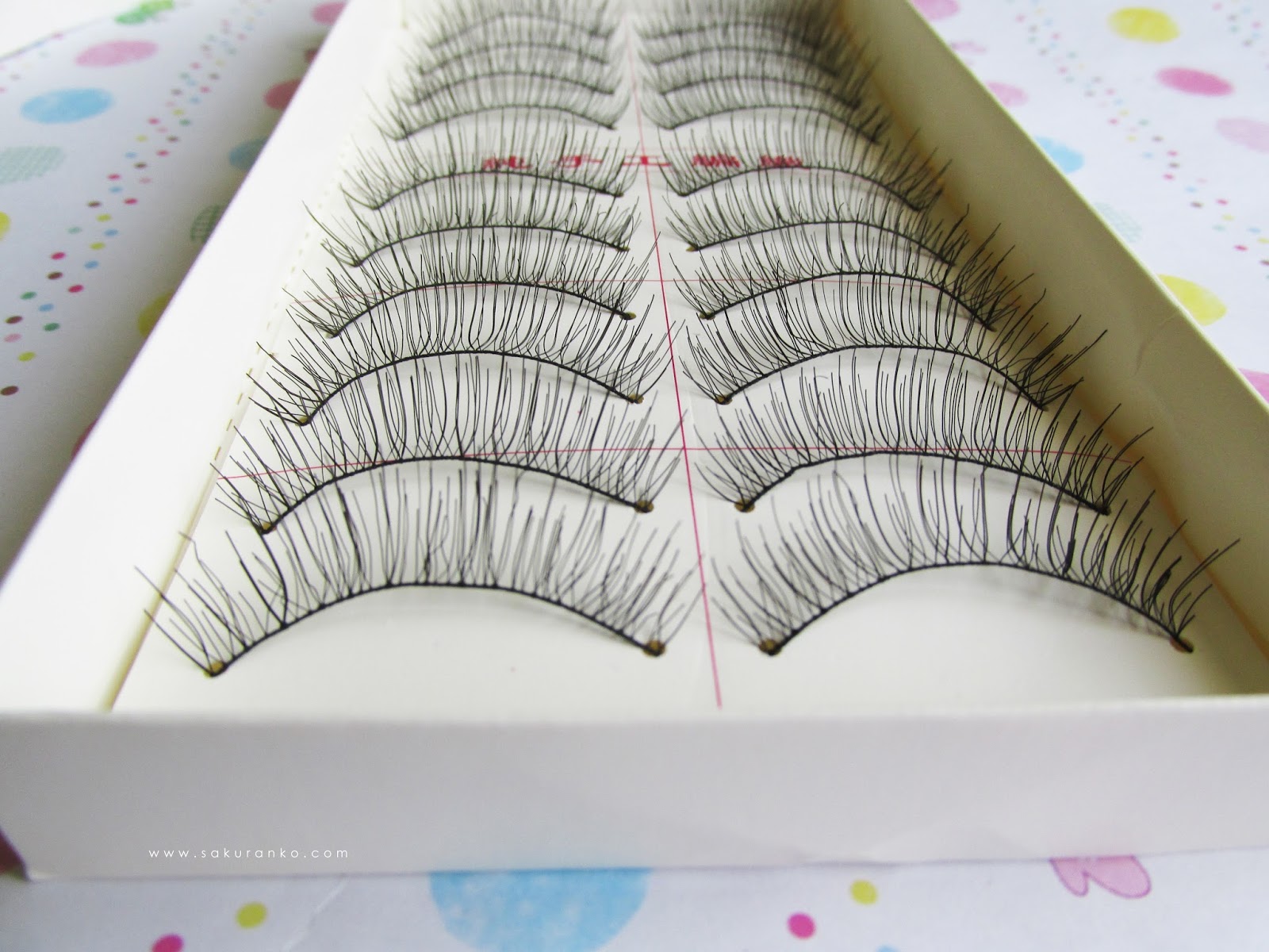 Sakuranko eBay False Eyelashes 1