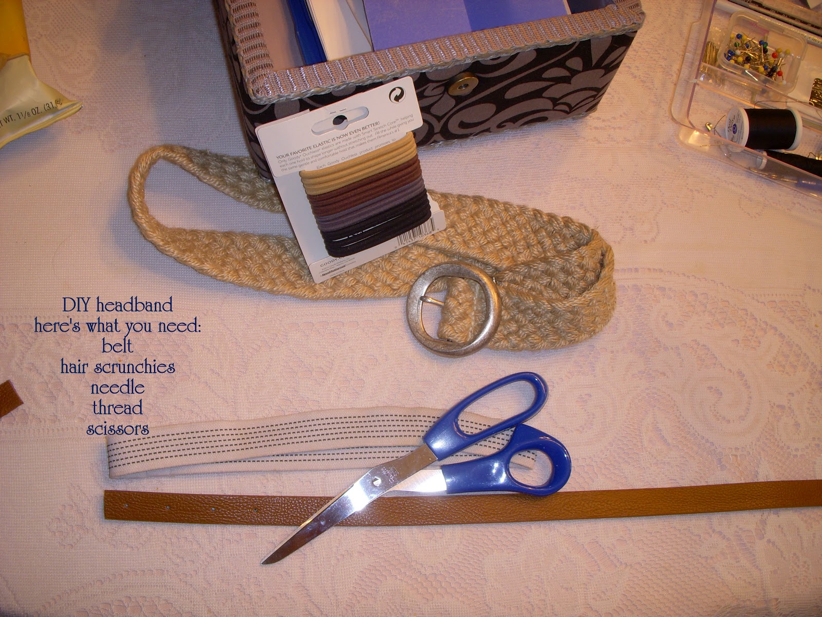 Desert Girls Vintage DIY Leather Headband