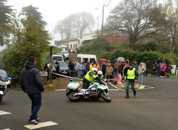 Primer accidente Rally Islas Canarias 2015 Primer accidente Rally Islas Canarias 2015