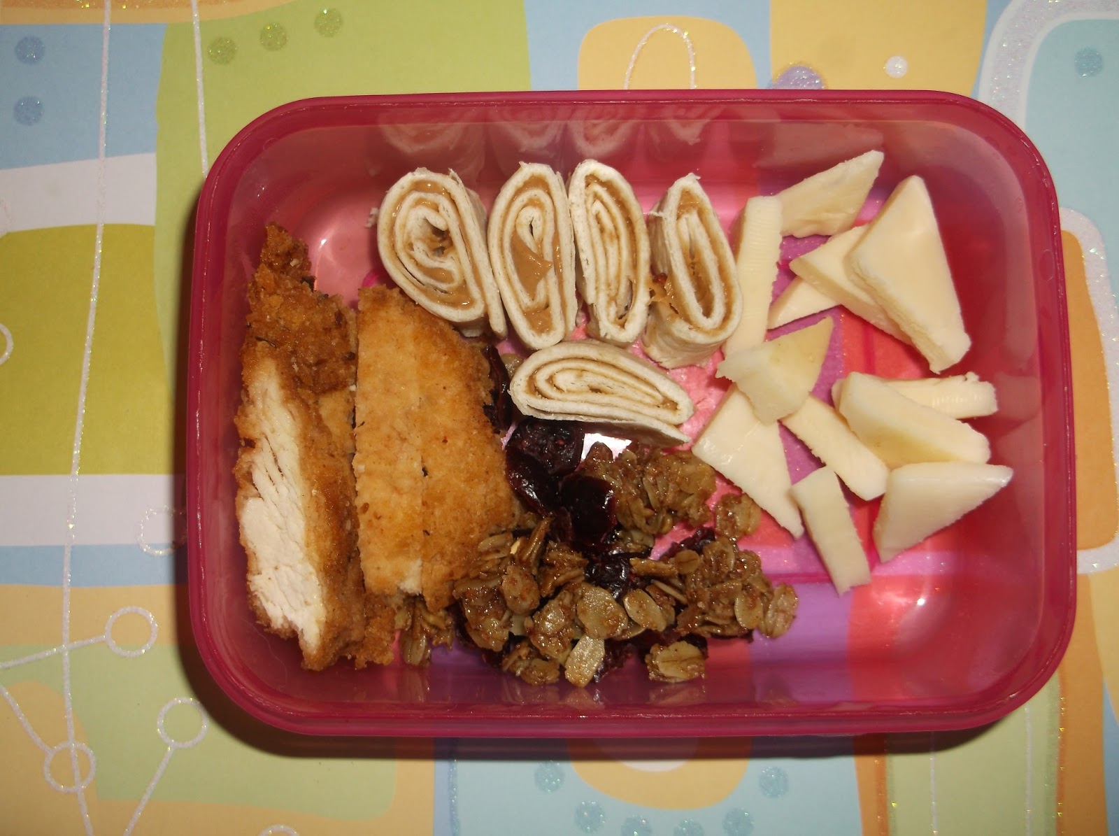Bento Minions Leftover Chicken nuggets