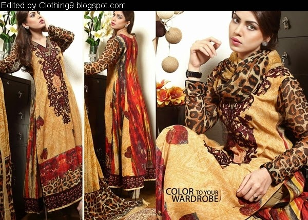 Colors by United Silk Winter Collection 2015-16 | Viscose Chiffon