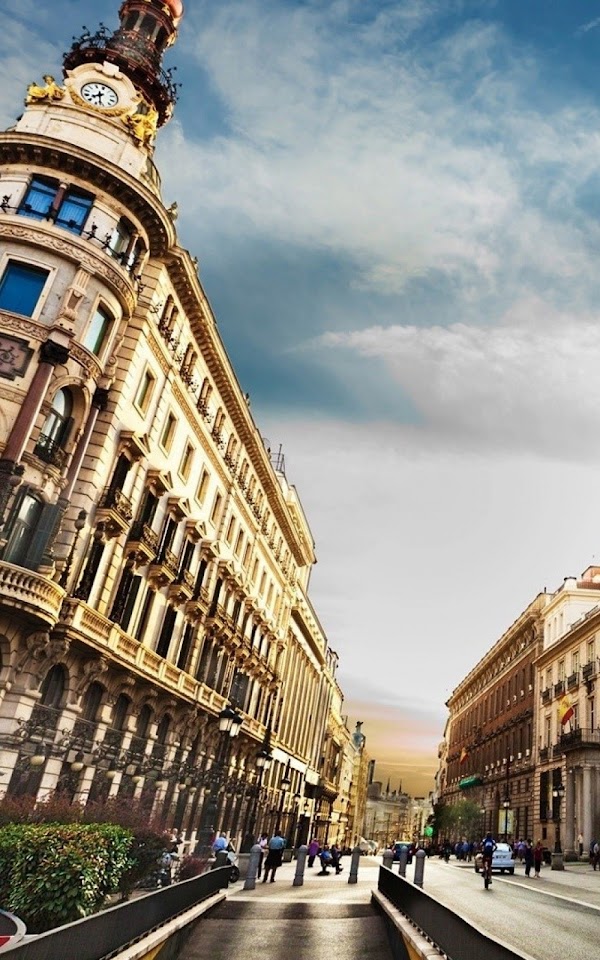 Barcelona HD Street View Android Wallpaper