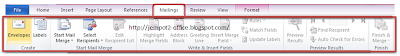 Menu Ribbon pada MS Word 2007+ fungsi dan tampilan Menu Ribbon pada MS Word 2007+
