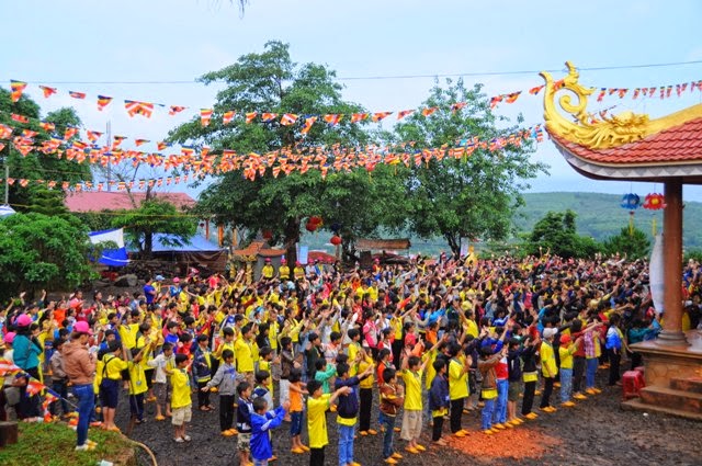 hoa khai,khóa tu mùa hè,2014 đăk nông,hương sen mùa hạ