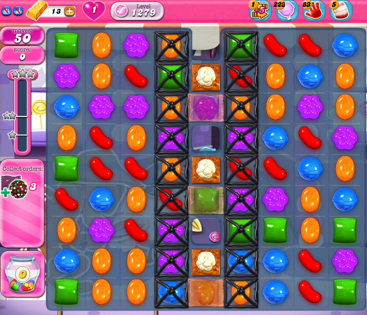 Candy Crush Saga 1279 Candy Crush Saga 1279