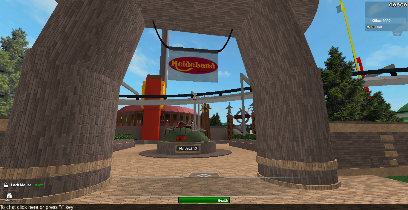 Green Flamingo Game Review Blog Theme Park Heideland by passi1997