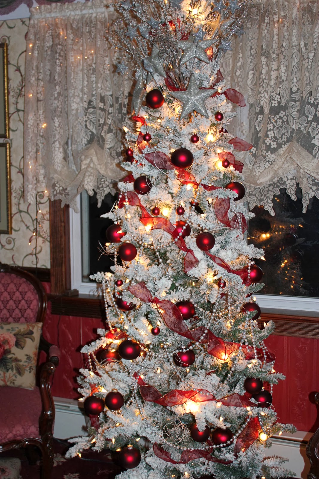 Joyously Living Life Christmas Tutorial How I Wrap My Tree In Ribbons