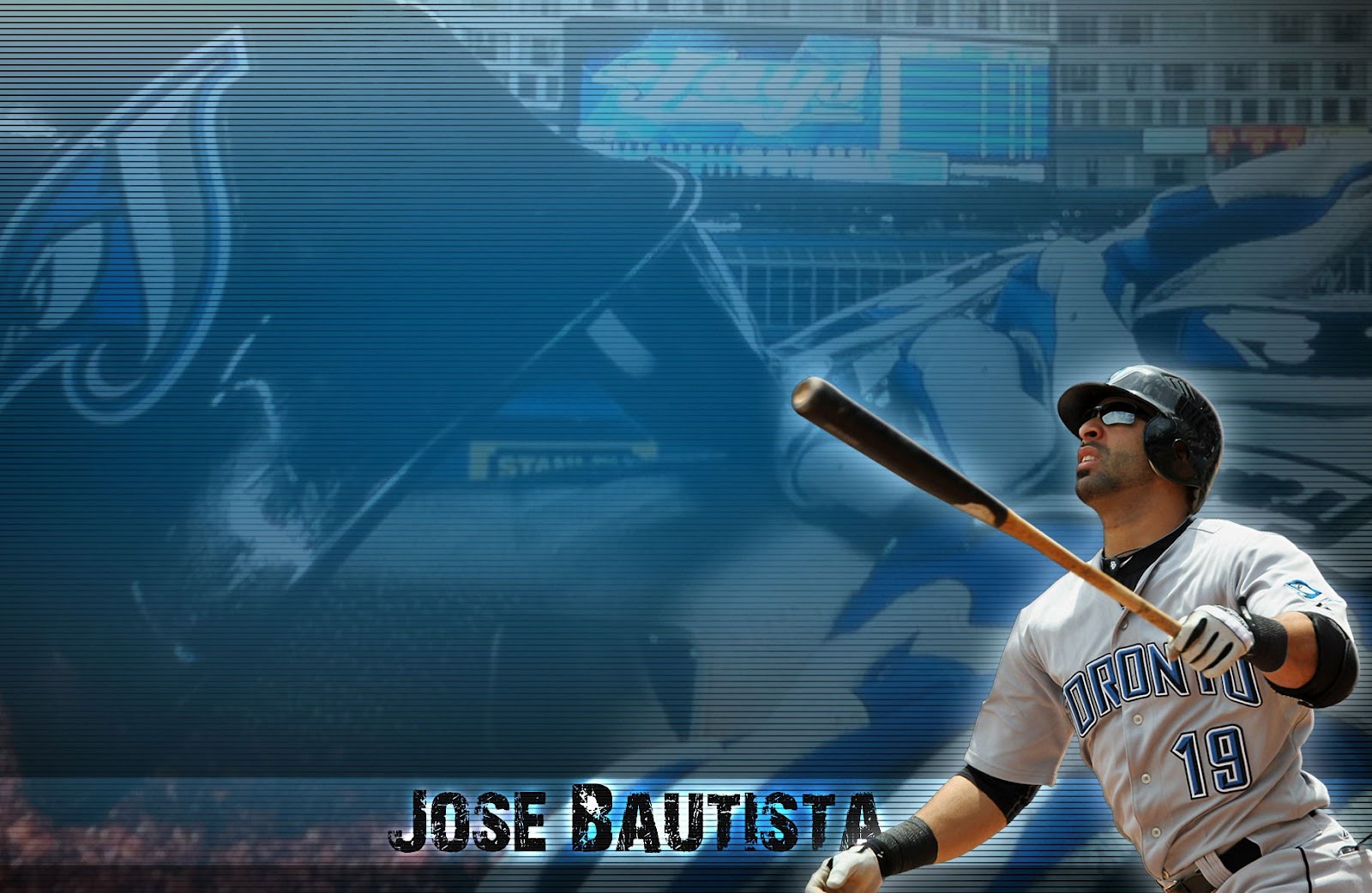 Beauty Babes: Baseball Babe #98 Jose Bautista Toronto Blue Jays