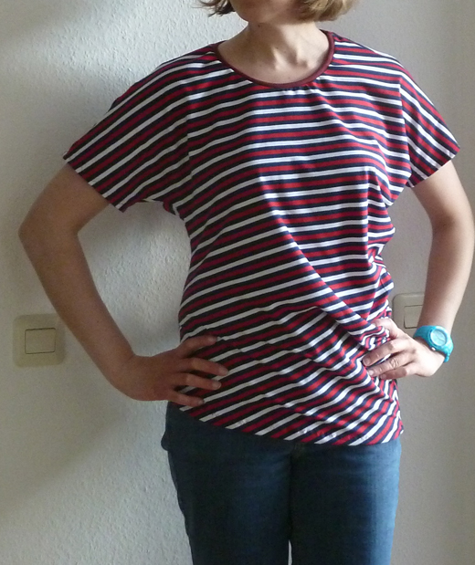 binedoro Blog⎟Aus dem Nähzimmer⎟Zwei tolle Shirts nach einem Schnitt von pattydoo, Elaine