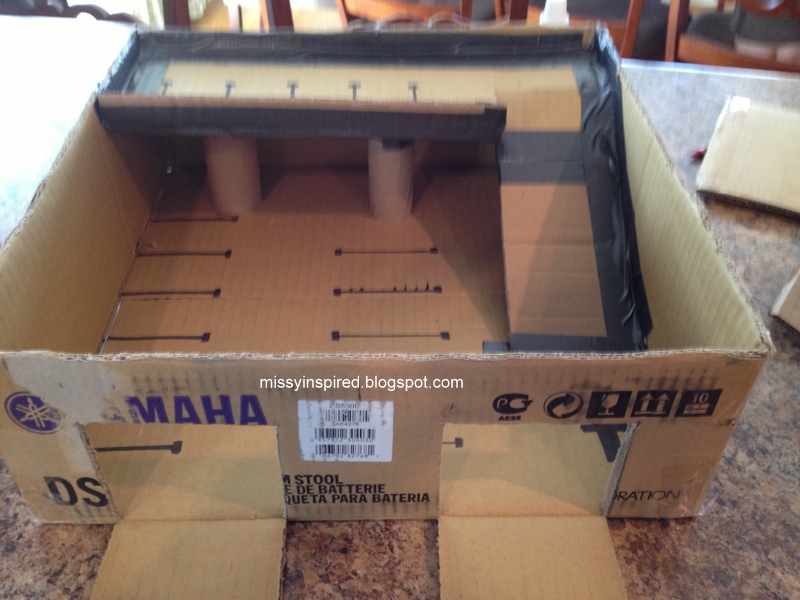 Missy Inspired Matchbox car garage