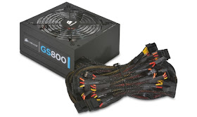 Corsair CMPSU-800G Gaming Series GS800 800W ATX Tri Color LED Power Supply