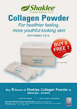 Promosi Shaklee Collagen Powder Beli 6 Percuma 1