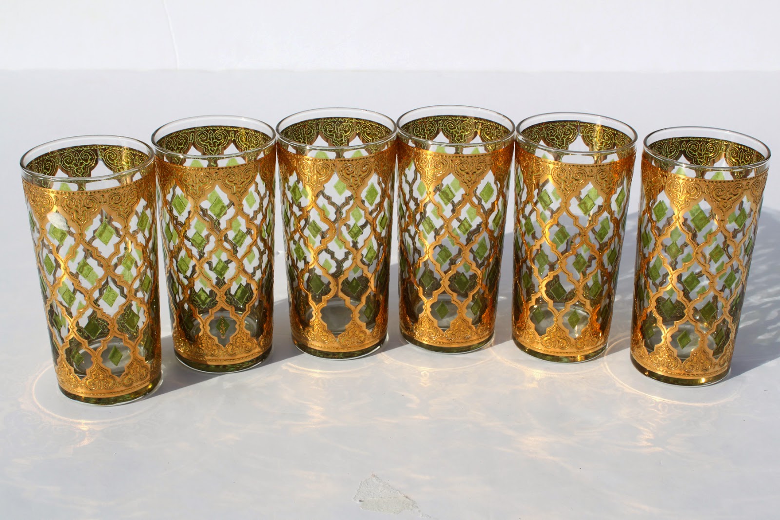 Hazel Home Art and Antiques Wausau, Wisconsin Culver Glass Company Lavish and Oppulant