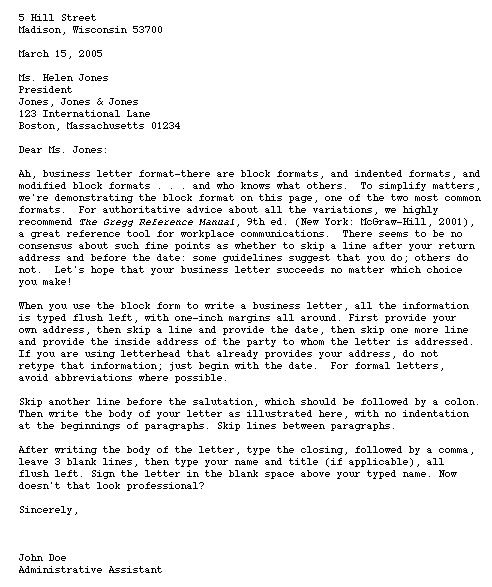 formletter