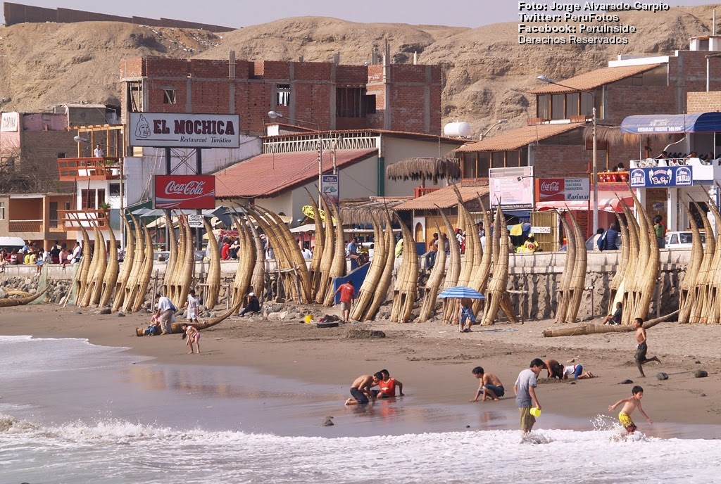 Vacaciones Hoy Huanchaco, Trujillo, La Libertad, Perú