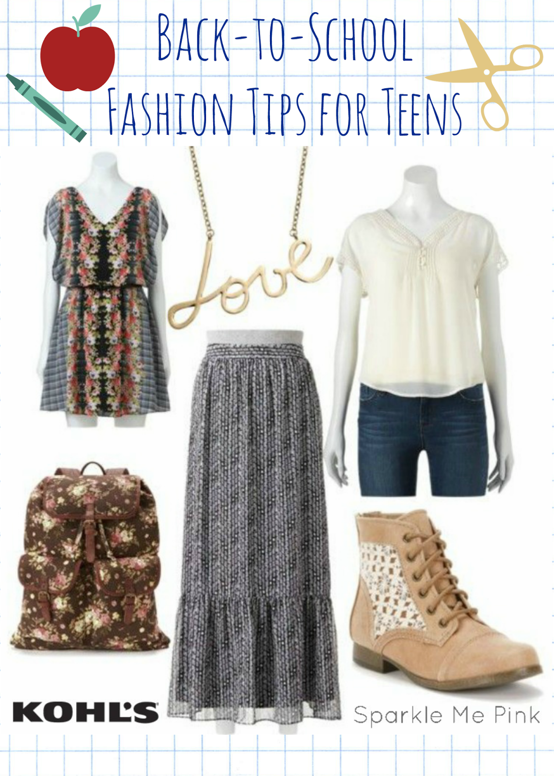 Sparkle Me Pink Tips on How To Go Back to School with Confidence