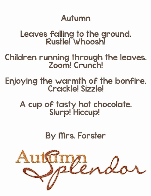 Third Grade Stars: Onomatopoeia Poetry