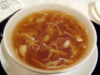 Shark fin soup