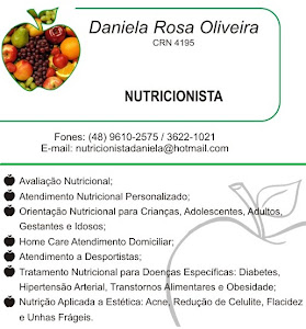 Nutricionista Daniela Rosa