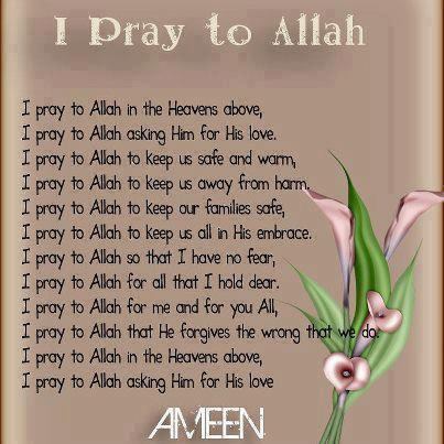 Stop Messing With My Head And Kiss Me: I Pray To Allah