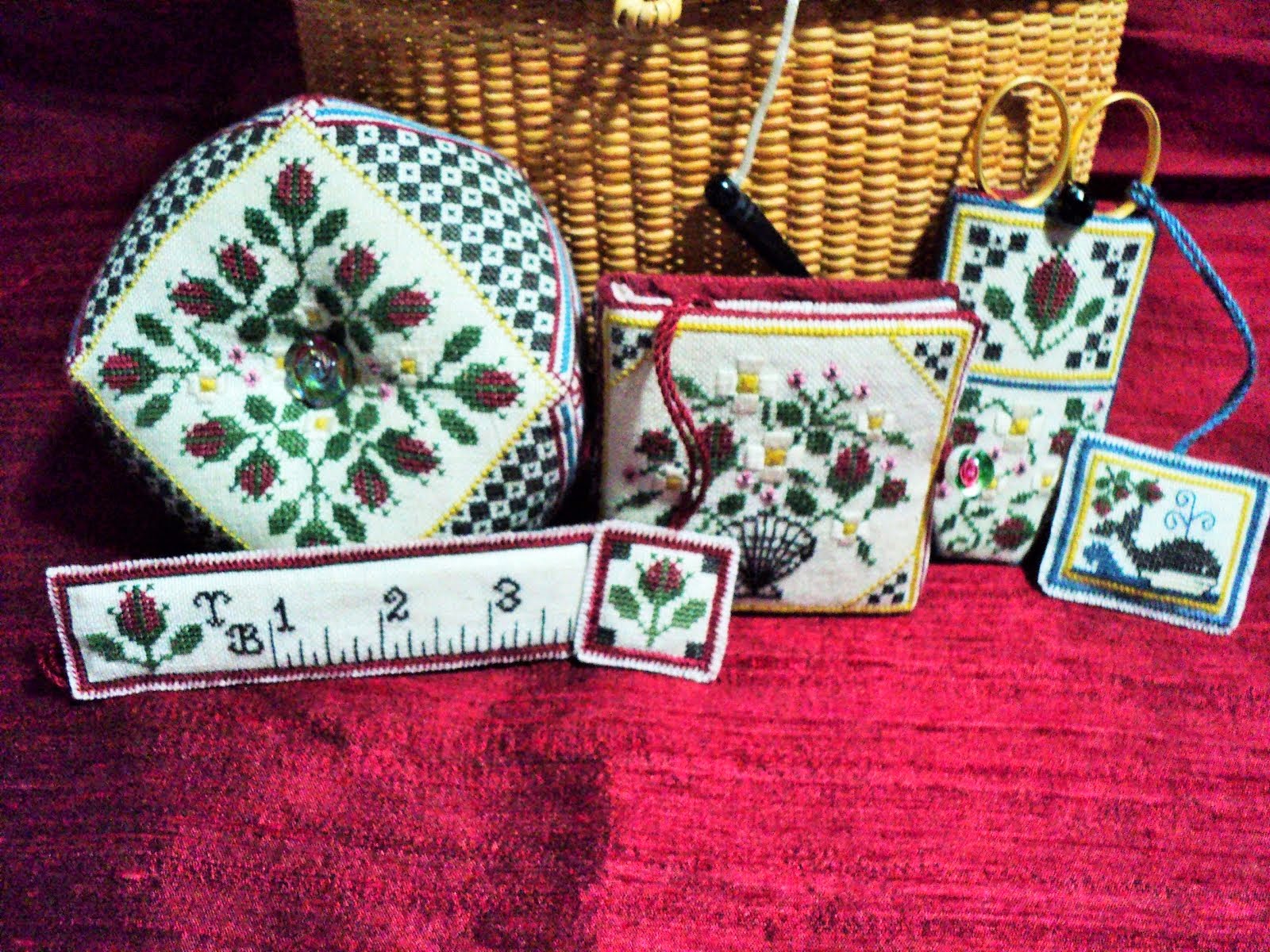 Heart's Ease Examplar Workes A Needlework Casket to beat all Caskets!